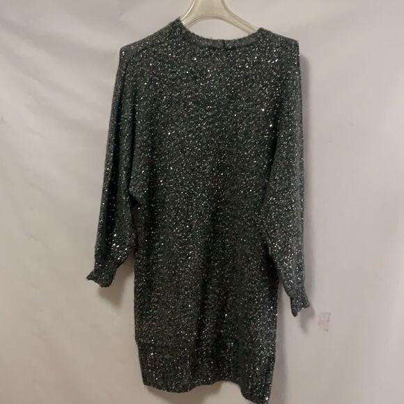 NWT FRAME HEATHER SMOKE TUNIC SWEATER DRESS SZ S/P - Picture 5 of 11